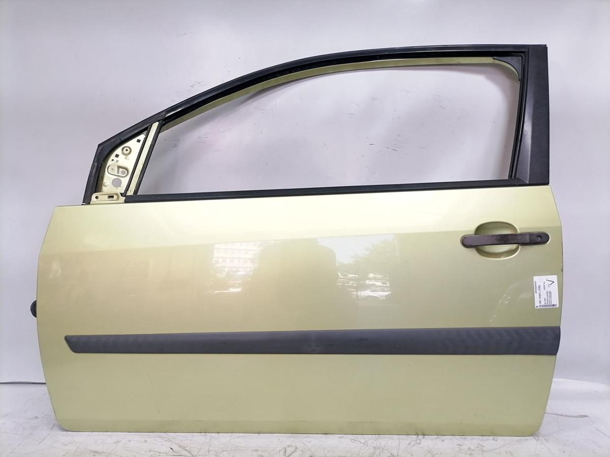Ford Fiesta JD T&uuml;r vorn links Fahrert&uuml;r 3-T&uuml;rer Hellgr&uuml;nmetallic Bj.2007